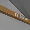 LazBlinds No Drill Blackout Roller Shades, 29" W x 72" H, White