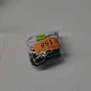 Women’s Two-Piece Swimsuit – Black & White Bikini Set, Size L, High-Waisted Bottom, Sports Crop Top Style