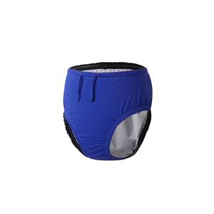 EEOST Youth Special Needs Reusable Swim Diapers Swimwear for Incontinence Cloth Diaper Covers Waterproof,Leakproof, Unisex (5-8T, Blue)