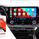 ASZSK For 2023~2025 Lexus RX& TX 14 Inch Glossy Screen Protector - [More Clear& Smooth] - Mil-Grade 9H+ Tempered Glass - Touchscreen *1