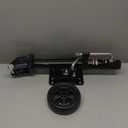 Upgraded Spoke Wheel Trailer Jack, 10" Vertical Movement, 1500 lbs, for RV, Boat, Trailer and More, Black