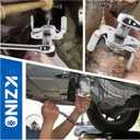 Oil Filter Wrench Tool Set with 3 Jaws, Universal Adjustable Oil Filter Wrench