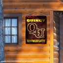 QU Hawks Double Sided House Flag