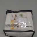 Cream Linen Shower Curtain 80 Inches Long Cloth Fabric Shower Curtain for Bathroom Neutral Hotel Bathtub Luxury Water Repellent Extra Long 80 Inch Drapes Set with Hooks Ivory Birch, 72x80 (Natural)