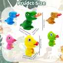 6 Pack Dinosaur Tongue Out Toys, Novelty Squeeze Toys for Kids Boys Girls, Birthday Gifts, Easter Egg Fillers, Easter Basket Essentials Stuffers