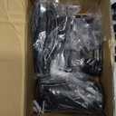 JIAQIYAN Spotlight Outdoor RGB Led Lights, 12W Color Changing Outdoor Floodlight Fixture with Stake for Garden Yard Path, 120V Waterproof Landscape Lighting Plug in with Remote (4 Pack)