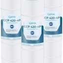Cielvita CCP420 4 oz Media Pool Filter Cartridge Replacement for Pentair Clean & Clear Plus 420, Replaces Pleatco PCC105-PAK4, Pentair R173576, Filbur FC-1977, C-7471, 817-0106, 420 sq.ft, 4-Pack