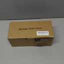 Cisily Off White Sponge Holder for Kitchen Sink, Sink Caddy Organizer with High Brush Holder, Kitchen Countertop Rustproof 304 Stainless Steel, Soap Dispenser Kitchen Organizers and Storage Essentials (9.25)