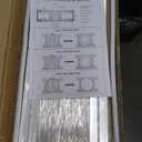 24 Pack New Construction Mounting Plate for 3/4/6 inch LED Downlight,Slim Steel LED Recessed Galvanized Steel Recessed LED Light Plate