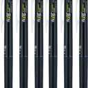 PILOT FriXion Synergy Clicker Retractable & Erasable Gel Ink Pens, 0.5mm Extra Fine Point, Navy Ink, 6-pack