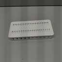 60W Charging Station for Multiple Devices, 10-Port USB Fast Charging Station with Adjustable Dividers - Device Organizer Charging Dock for iPhone, Android, iPad, Tablets & More (White)