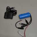 KBT 5V 4Ah Battery Pack with Charger & DC5521 Connector Cable for 5Volt Devices RC Car, Robot, DIY, LED Light Strip