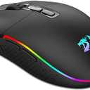 Redragon Wireless Gaming Mouse, TriMode 2.4G/USBC/Bluetooth Mouse Gaming, 12000 DPI, RGB Backlit, Fully Programmable, Rechargeable Wireless Computer Mouse for Laptop PC Mac, Black