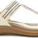 UBFEN Womens Slides Walking Sandals Comfortable Platform Slip On Dressy Summer (7.5)