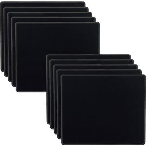 30 PCS Sublimation Mouse Pad Blanks Black Rectangular Sublimation Mouse Pads for Sublimations Transfer Heat Press Printing DIY Crafts, 24 x 20 x 0.2cm