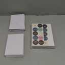 Motiskyy 100 Sets Happy Work Anniversary Cards with Envelopes and Stickers Employee Anniversary Cards 20 Design 4 x 6 Inches Staff Business Appreciation Gifts for Employees(Classic Style)