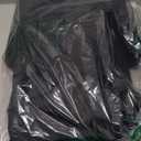 NICETOWN Black Full Shade Curtain Panels, Pair of Energy Smart & Noise Blocking Out Blackout Drapes for Sliding Glass Door, Thermal Insulated Guest Room Lined Window Dressing (Black, 52 x 84 inch)