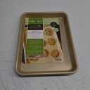 Nordic Ware Naturals Aluminum NonStick Baker's Quarter Sheet Small, Gold