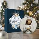 7 x Dog Memorial Ornament 2025  Pet Loss Memorial Ornament, Dog Lover Gift, Remembrance Hanging Decor, Sympathy Gift for Pet Owners, Pet Loss Remembrance Keepsake