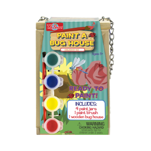 Bendon Paint A Bug House Kit - Wooden Craft Kit For Kids - 6 Pieces, Pack Of 2