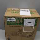 Pack of 10 Patio Flooring Tiles Outdoor Deck Tiles 12"x12"  Interlocking Patio Deck Tiles, Waterproof Patio Tiles Outdoor, Pavers for Outside Patio, Snap-Together Balcony Floor Tiles for Pool (Mosaic Pattern, Natural Brown)