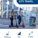 Hiboy KS4 Pro Electric Scooter, 500W Motor (750W Peak), 10" Honeycomb Tires, Up to 25 Miles Range, 19 MPH Foldable Electric Scooter for Adults with Hiboy App