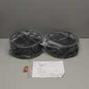 SKEJAO Flush Mount Ceiling Light Fixture,Black 2-Light Hallway Light Fixtures Ceiling,Light Fixtures Ceiling Mount for Farmhouse,Kitchen,Hall,Bedroom,Bathroom (2 Pack) (10.63inch)