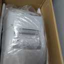 Giraffe Tools Retractable Hose Reel with 1/2 Inch x 100FT, Heavy Duty Ground Mount Garden Hose Reel, Automatic Rewind,with 9-Function Sprayer Nozzle & Flexible Swivel Base