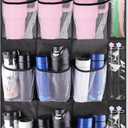 AIERSA Tumbler Organizer for Stanley 30 40 oz Cups with Handle, Cup Holder with Big Pockets for Big Water Bottles, Over the Door Tumbler Holder, Kitchen Cabinets Organizers Accessories