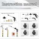Hose Hawk, Hose Hawk Pressure Washer, 3 Spray Modes & Foam for Car Washing