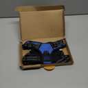 PHOEPET No Pull Dog Harness Medium Reflective Front Clip Vest with Handle, Adjustable 2 Metal Rings 3 Buckles,[Easy to Put on & Take Off](M, Royal Blue)