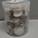 WEOXPR Mixed Sea Shells, 150+ Pcs Beach Seashells Starfish, Various Sizes Ocean Seashells for Fish Tank Vase Fillers, Beach Theme Party Wedding Decor, Candle Making, DIY Crafts