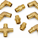 Aquasana Whole House Water Filter Replacement Hardware – Brass Plumbing Fittings & Adapters – EQ-1000-AST-UV Compatible