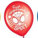 Latex Balloons - 12" - Perfect for Birthdays, Theme Days & Special Events, Spidey & His Amazing Friends, Pack of 6