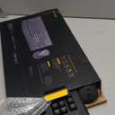 Wireless Keyboard and Mouse Combo, E-YOOSO 2.4GHz Full Sized Ergonomic Wireless Keyboard with Wrist Rest, 3 DPI Adjustable and 6 Buttons Cordless USB Mouse for Computer, Laptop, PC, Windows (Black)