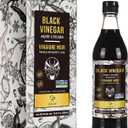 Soeos Chinkiang Vinegar 16.9 fl oz (500ml), 3 Years Aged, Naturally Fermented, Mature Aged Black Vinegar, Chinese Black Vinegar, Zhenjiang Vinegar, Black Rice Vinegar, Black Vinegar Chinese.