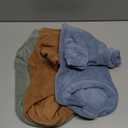 GYALAPERI Dog Sweater, 3 Pack Dog Sweaters for Small Dogs Girl Boy, Ultra Soft Warm Puppy Clothes Dog Coat for Winter (Lt Blue+Olive+Brown, Medium)