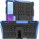 2 x Case for Kindle Fire Max 11 inch Tablet 2023 Release,Kickstand Heavy Duty Armor Defender Cover (Blue)