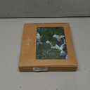 Floroom Artificial Gardenia Flowers 2.7" 25pcs Real Looking Dusty Blue Shades Foam Fake Flowers with Stem for DIY Wedding Bouquets Bridal Shower Centerpieces Floral Arrangements Party Table Decoration