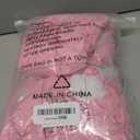 Peomeise Stretch Spandex Chair Cover for Wedding Party Dining Banquet Event (Pink, 6)