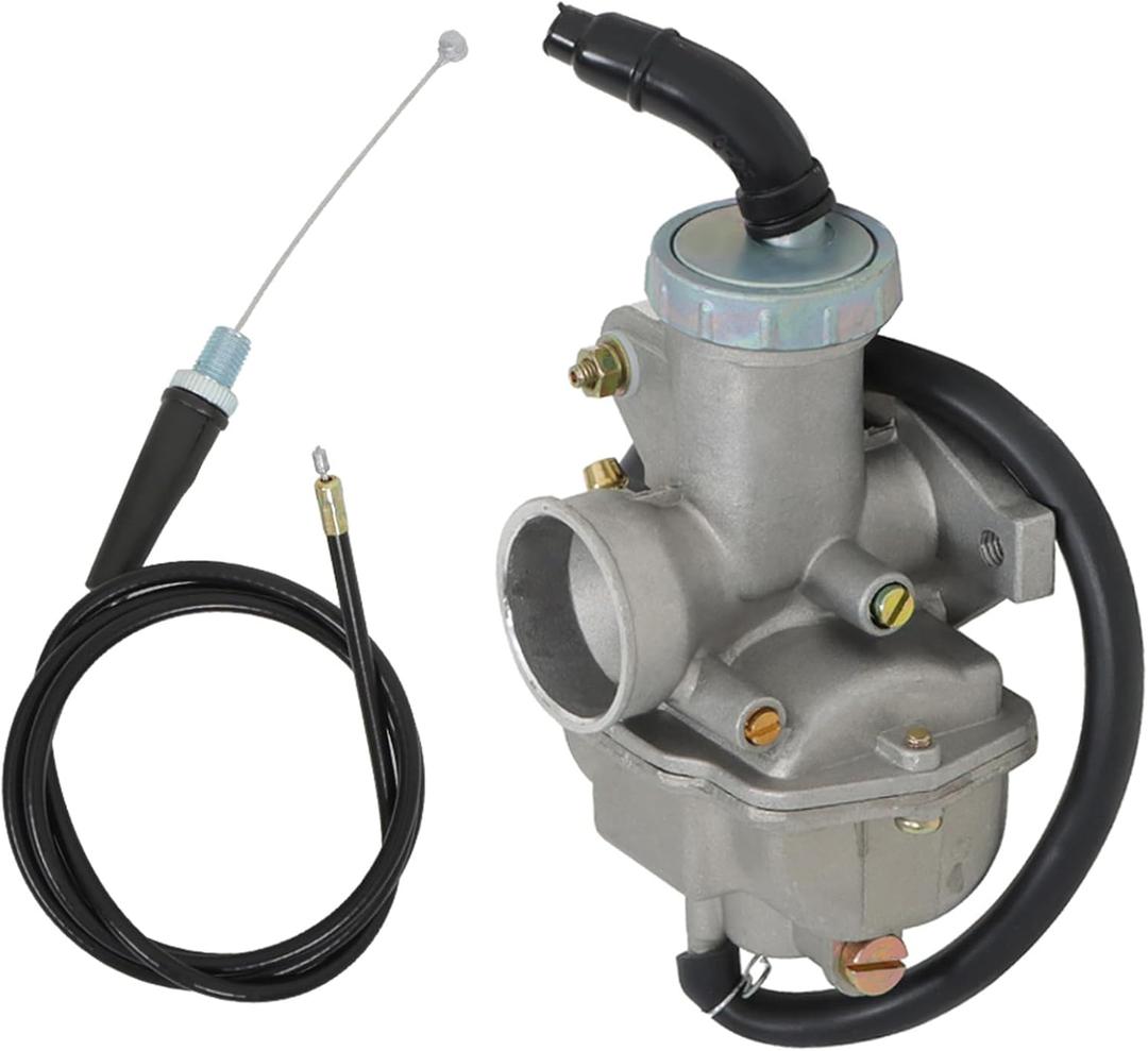 WFLNHB Carburetor Replacement for Honda XL70 SL70 XL75 XR80 XR80R CRF80F Carb with Throttle Cable 16100-GCF-672