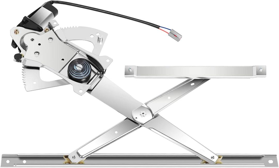 Power Window Regulator Front Left Driver Side with Motor fits 1991-2001 for Ford Explorer 1991-1994 for Mazda Navajo 1997-2001 for Mercury Mountaineer 2001-2005 for Ford Explorer Sport Trac 741-673