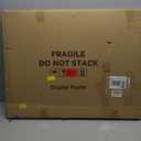 Jersey Frame Display Case for Wall ,Large Lockable T-Shirt Shadow Box with Clear UV Protection Acrylic & Hangers for Football Basketball Baseball Soccer Hockey, Matte Black 1 Pack