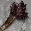 Briful 3PCS Red Peony Artificial Flower Stems 29.1in Long Stem Fake Peonies Silk Floral Arrangement Real Touch Peony Flower for Christmas Home Vase Party Wedding Bouquet Decor