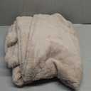 Exclusivo Mezcla Plush Fuzzy Fleece Throw Blanket Extra Large, Super Soft, Fluffy and Warm Blankets for Couch, Bed, Suitable for All Seasons (50x70 Inches, Camel)