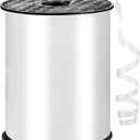 600 Yards White Curling Ribbon 1/5 Inch Balloon String Ribbon Thin Ribbons for Mother's Day Graduation Art Crafts Gift Wrapping Wedding Birthday Party Decorations