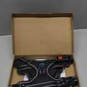 PHOEPET Reflective Dog Harness Large Breed Adjustable No Pull Vest with with Handle 2 Metal Rings 3 Buckles [Easy to Put on & Take Off](L, Black)