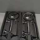 Kingston Brass Sante Fe Towel-Bar/Towel-Ring/Toilet Paper Holder/Robe Hook, 18"/24", Polished Chrome