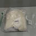 10x10ft Wrinkle Free Ivory Backdrop Curtain for Parties Soft Fabric Drapes Wedding Ivory Curtain Backdrop for Birthday Party Decorations Background for Photography 5x10ft, 2 Panels