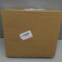 BEE&OAK 11 Inch Wooden Step Stools for Adults, Solid Rubber Wood Non-Slip Step Foot Stool, Heavy Duty 300 lbs One Step Stool for Bedroom, Bathroom, Kitchen, Outdoor (Dark-Walnut)